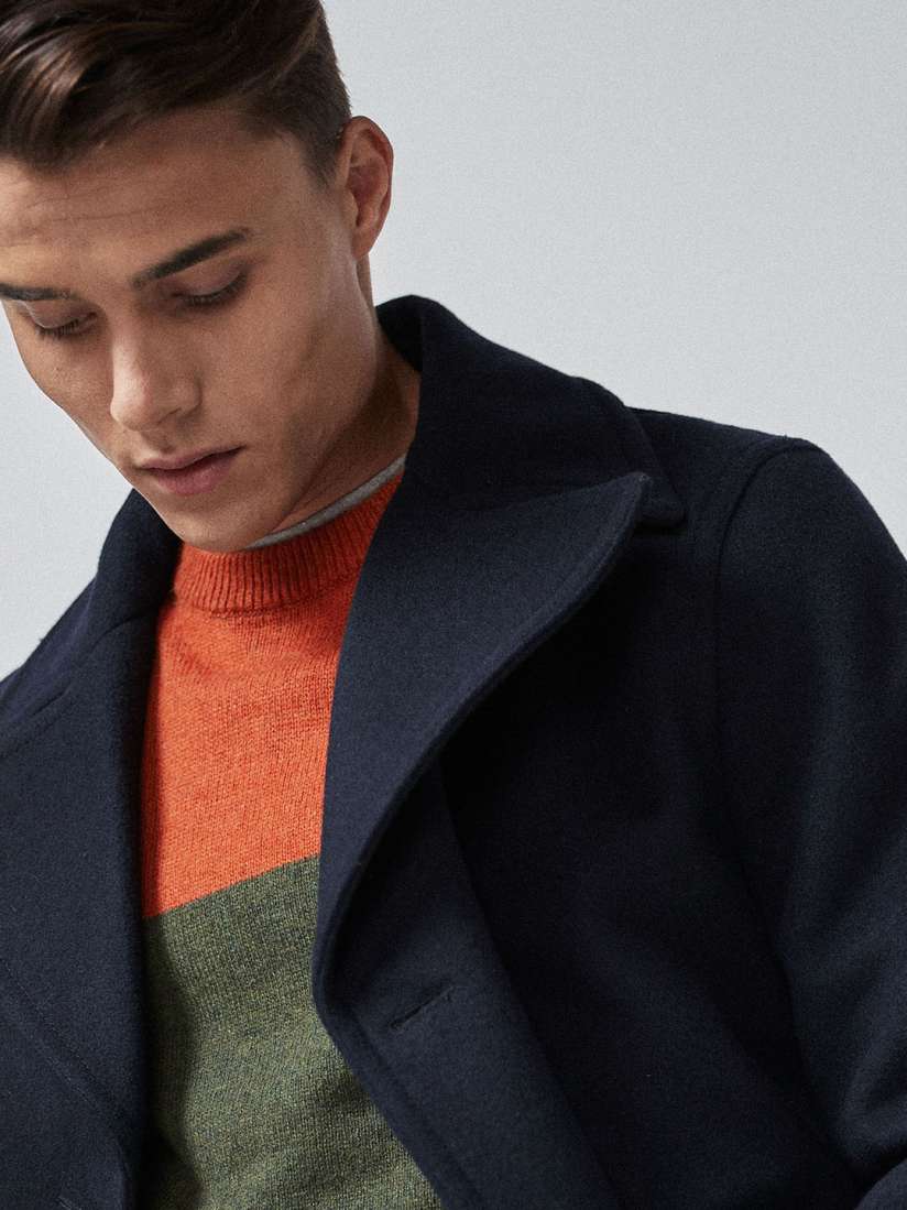 Next mens peacoat sales
