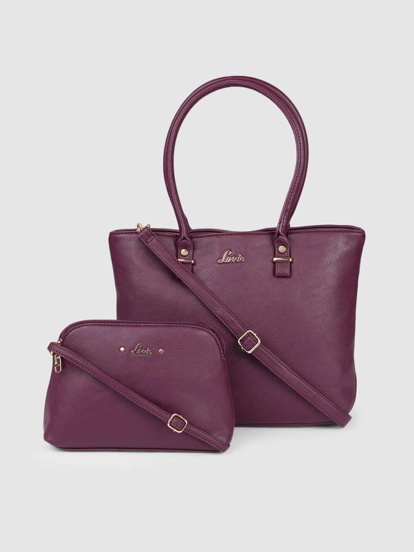 Buy Lavie Purple Solid Shoulder Cum Sling Bag Handbags for Women 10966398 Myntra
