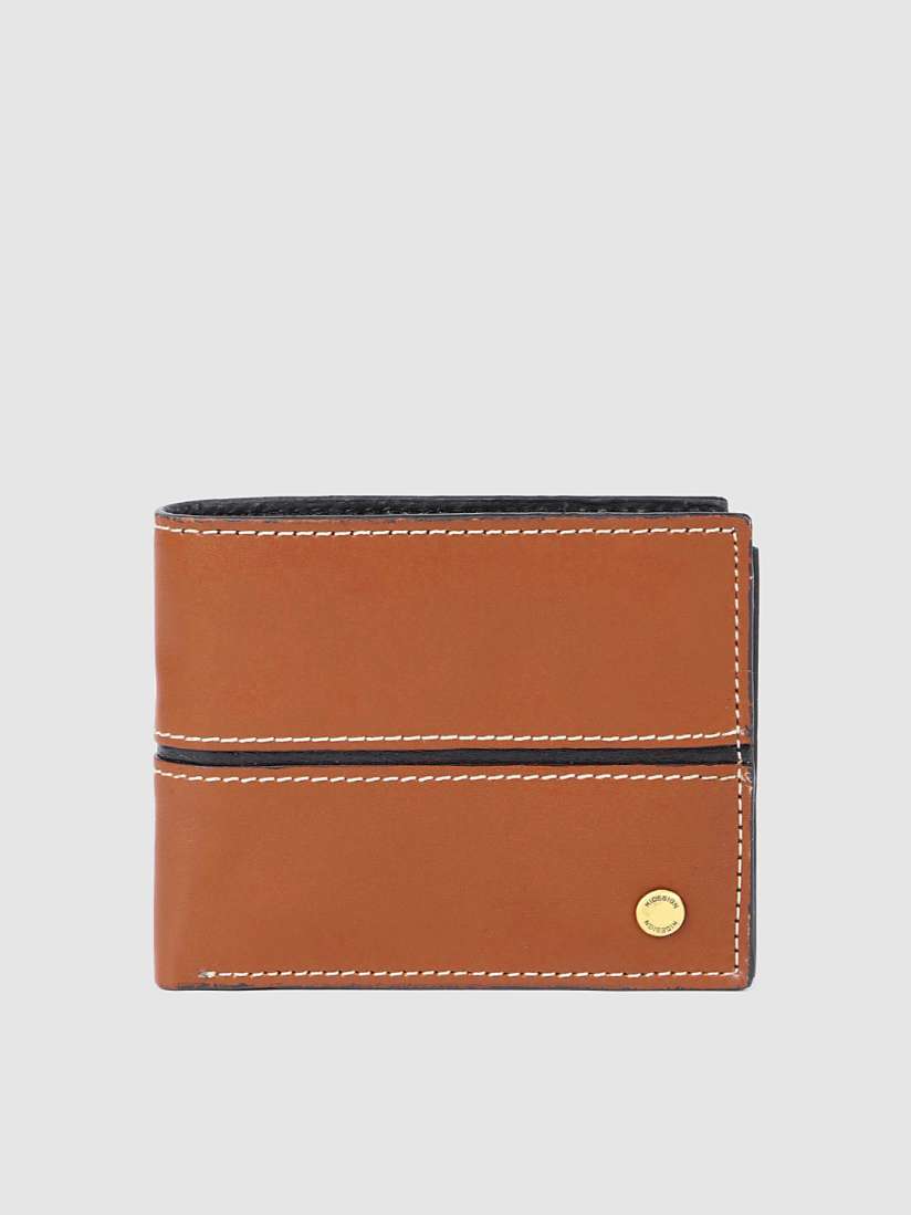 Buy Hidesign Men Tan Brown Solid Two Fold Leather Wallet Wallets for Men 10966942 Myntra