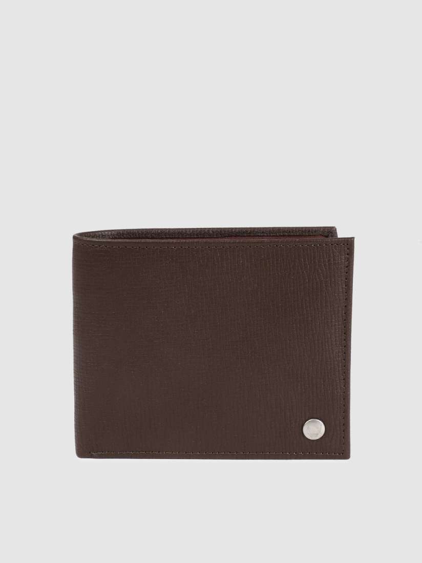 Buy Hidesign Men Brown Solid Leather Two Fold Wallet Wallets for Men 10966976 Myntra
