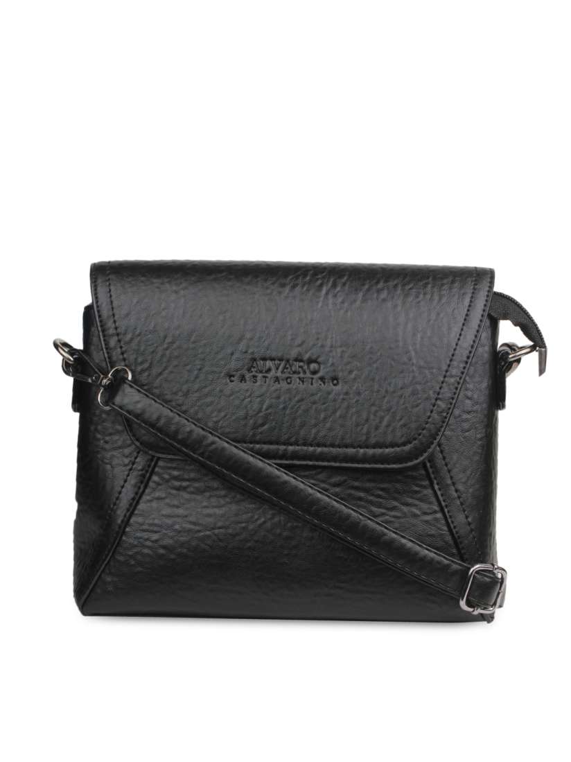 Buy Alvaro Castagnino Women Black Sling Bag Handbags for Women 1097332 Myntra