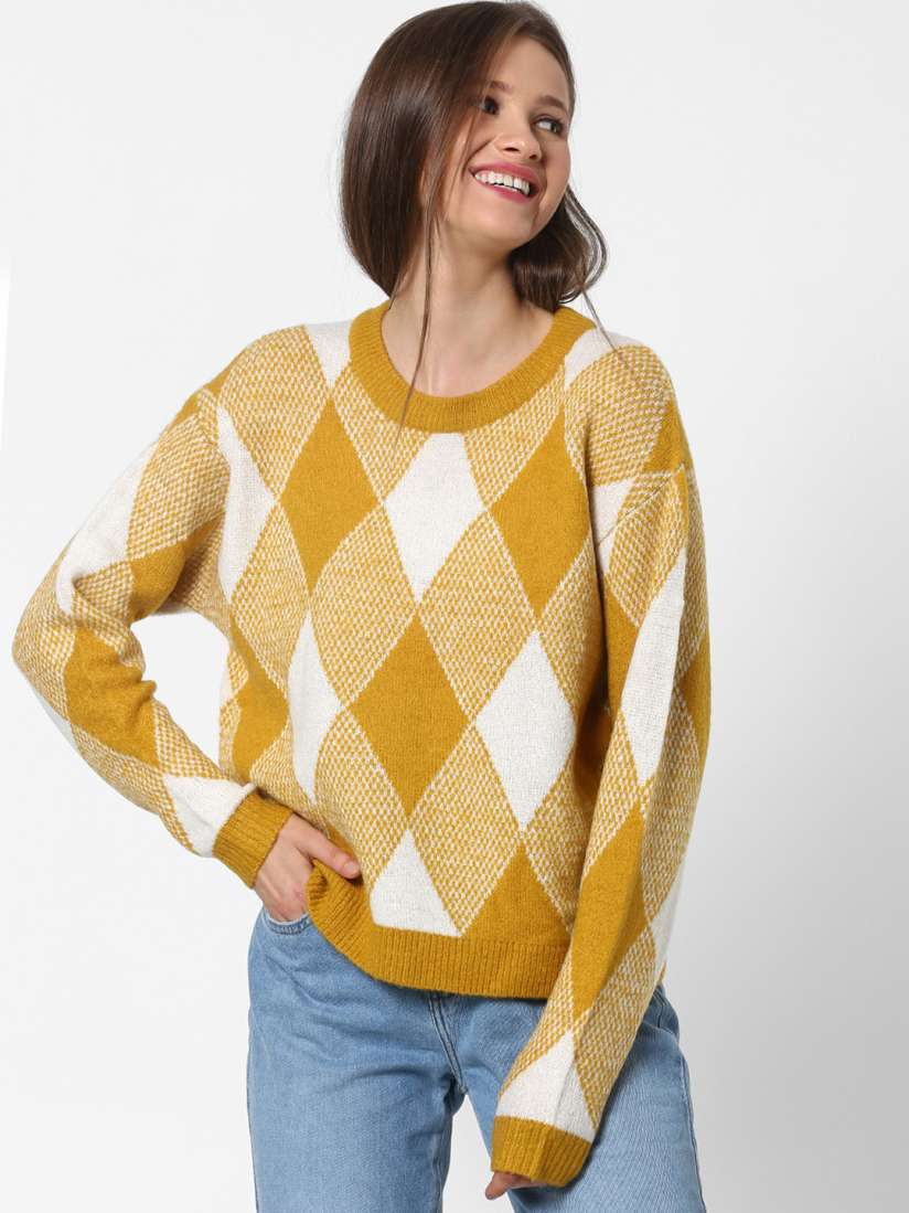 Off white sweater yellow outlet
