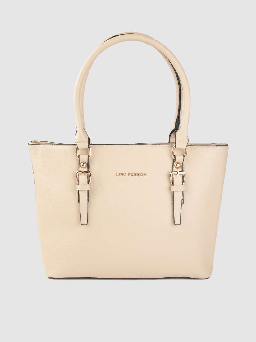 Buy Lino Perros Beige Solid Shoulder Bag Handbags for Women 10977272 Myntra
