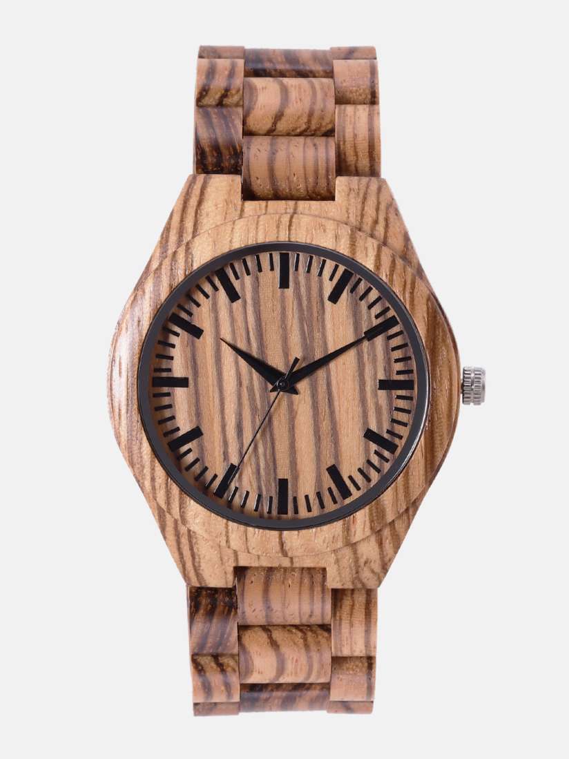 Buy Bern Suisse Men Brown Wooden Analogue Watch Watches for Men 10979364 Myntra