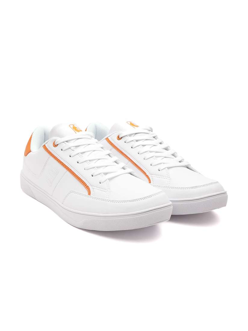 Buy NBA Men White Solid Sneakers Casual Shoes for Men 10982354 Myntra