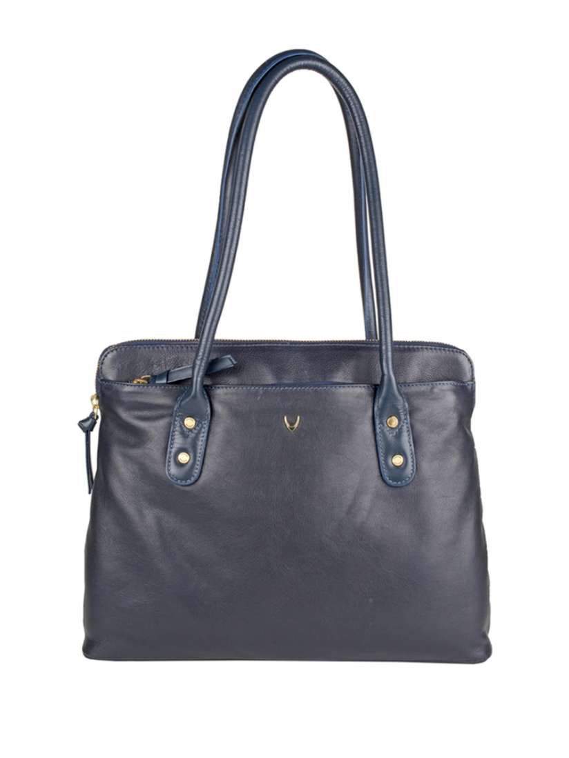 Buy Hidesign Blue Solid Leather Shoulder Bag Handbags for Women 10984430 Myntra