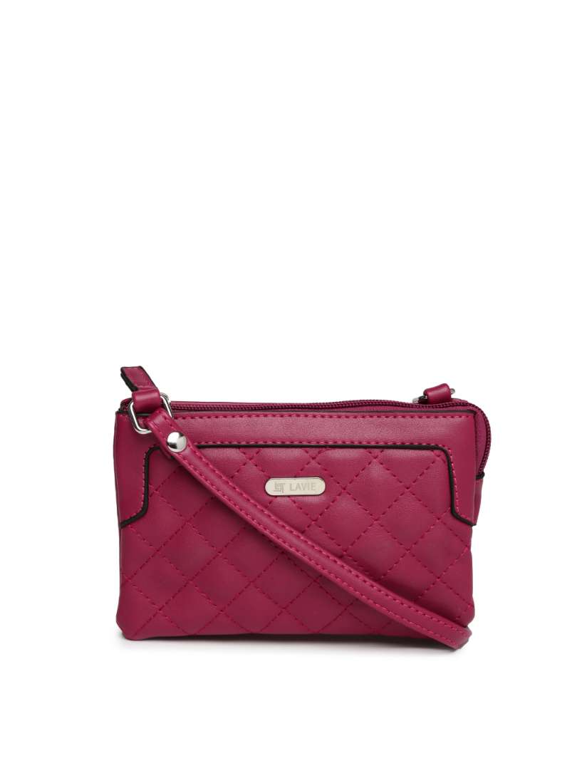Buy Lavie Magenta Sling Bag Handbags for Women 1098743 Myntra