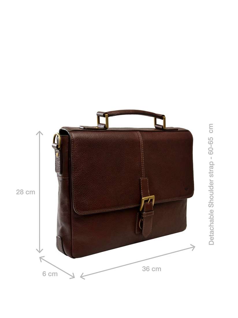 Leather office bags for mens hidesign on sale