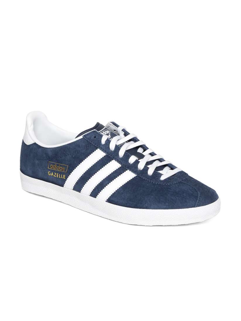 Adidas blue suede sneakers store