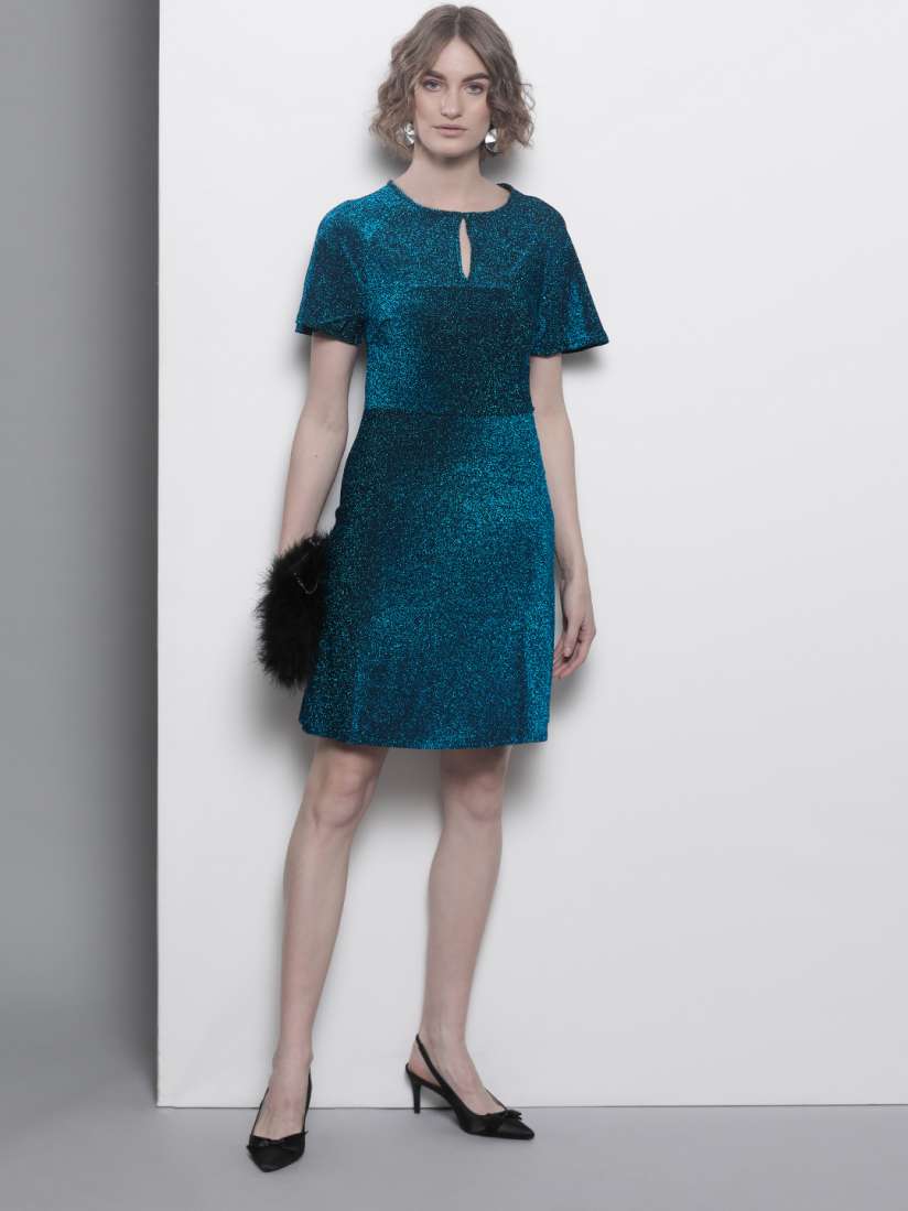 Dorothy perkins teal dress shop