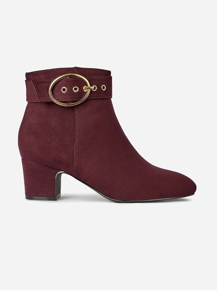 Dorothy perkins burgundy boots store