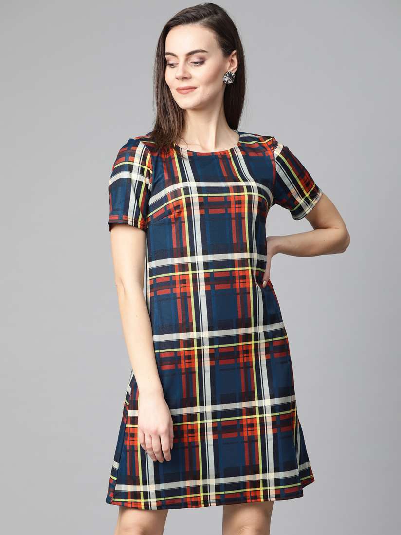 Dorothy perkins tartan dress clearance