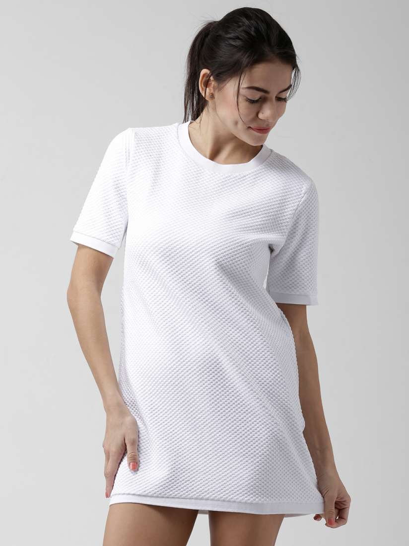 White shift dress forever 21 store