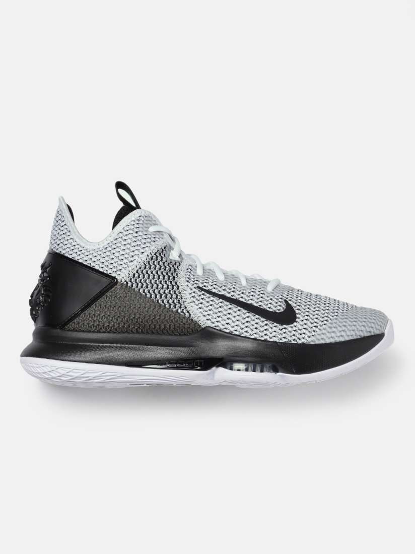 Buy Nike Men White Black LEBRON WITNESS IV EP Basketball Shoes Sports Shoes for Men 11045494 Myntra