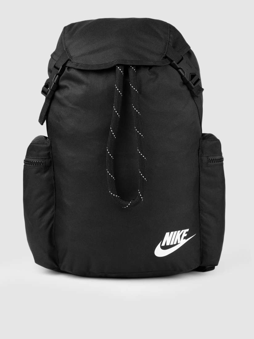 Buy Nike Unisex Black Solid HERITAGE Backpack Backpacks for Unisex 11045952 Myntra