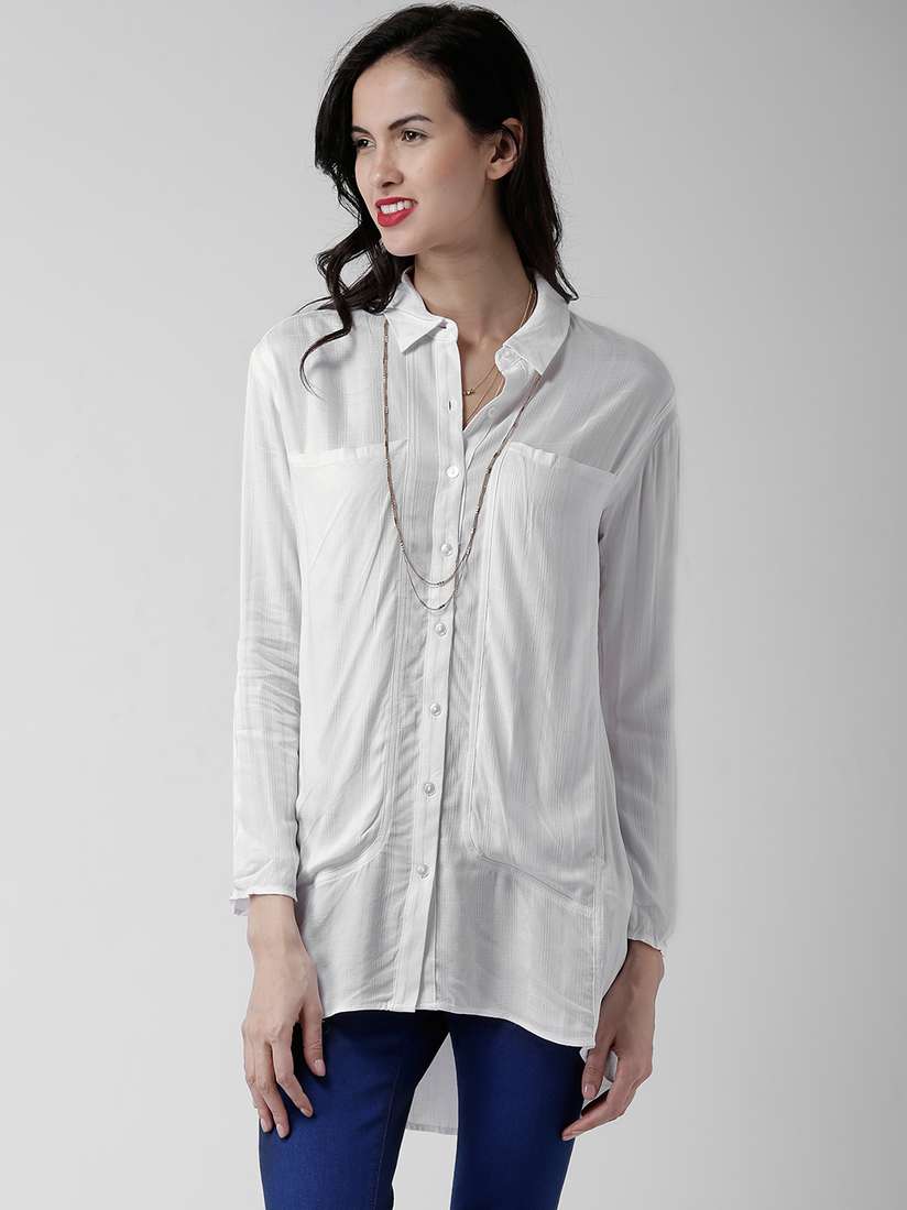 Womens Blouse Forever 21 Tunic Tops FOREVER 21 32216904