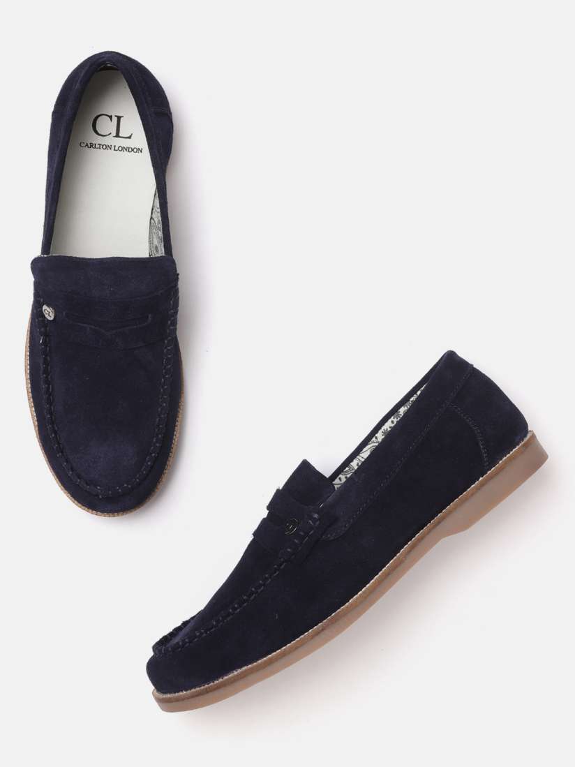 Carlton london navy blue loafers store