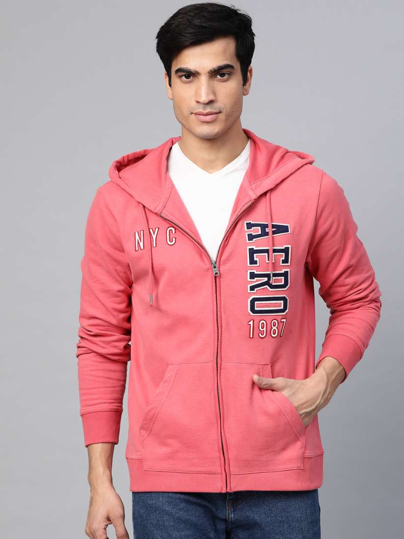 Pink aeropostale hoodie clearance