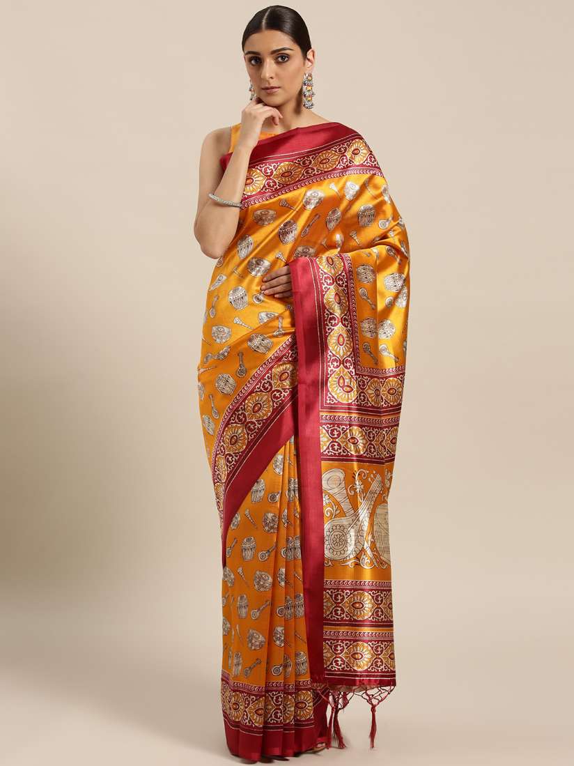 Myntra bhagalpuri silk sarees on sale