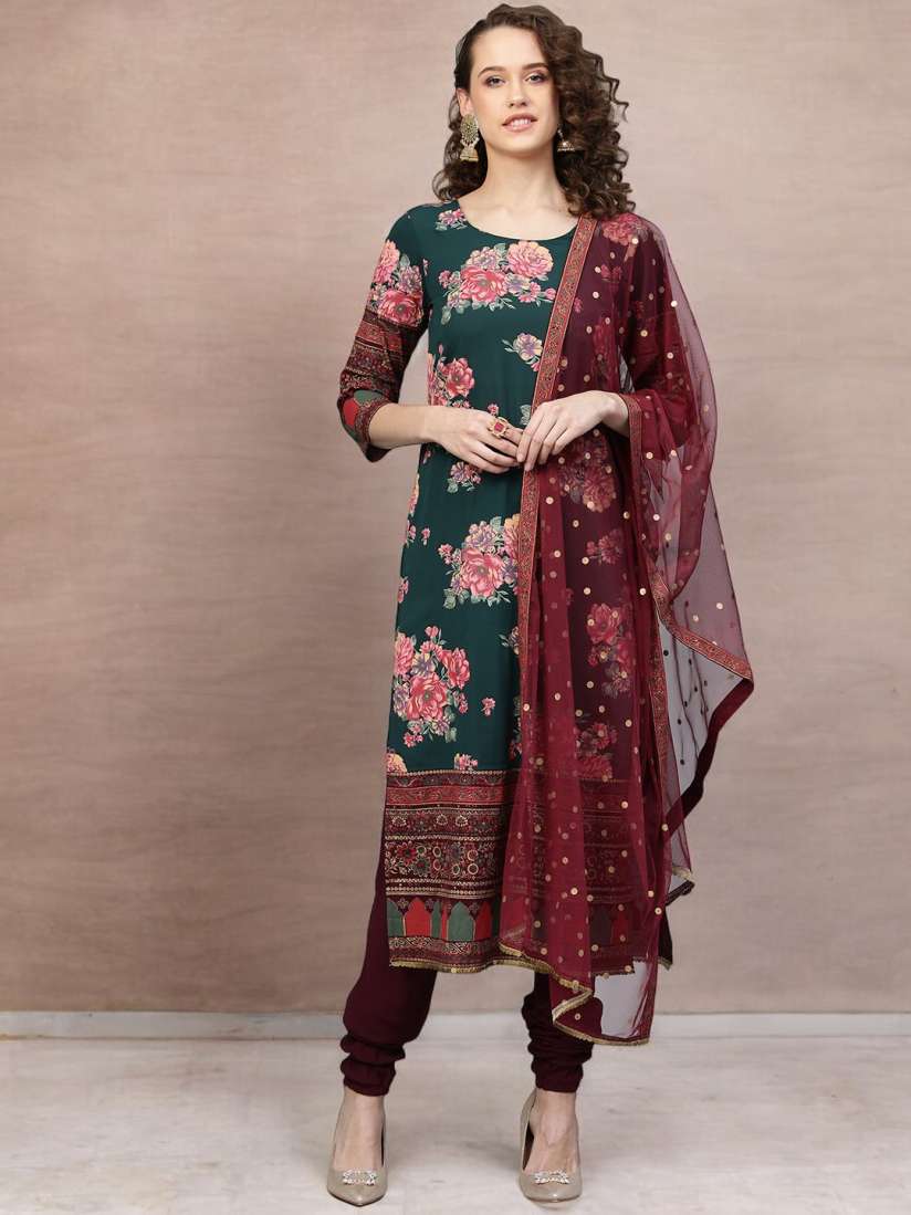 Churidar in myntra hot sale