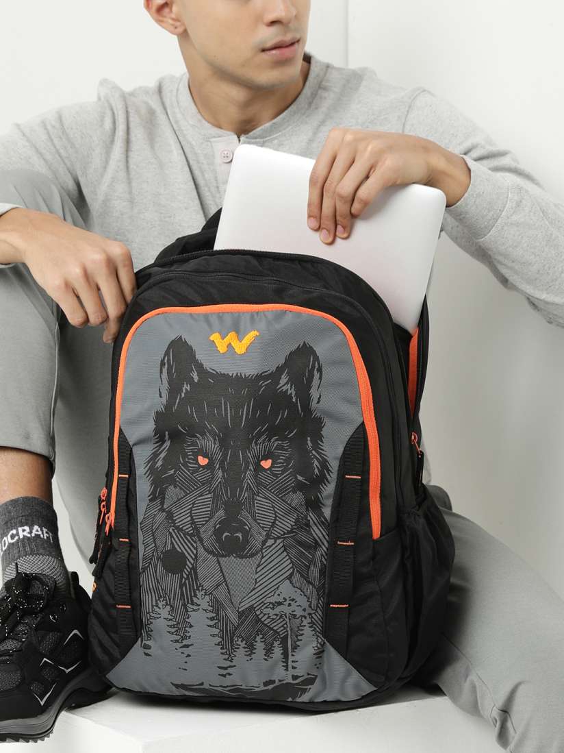Buy Wildcraft Unisex Grey Black Daredevil Graphic Backpack Backpacks for Unisex 11086366 Myntra