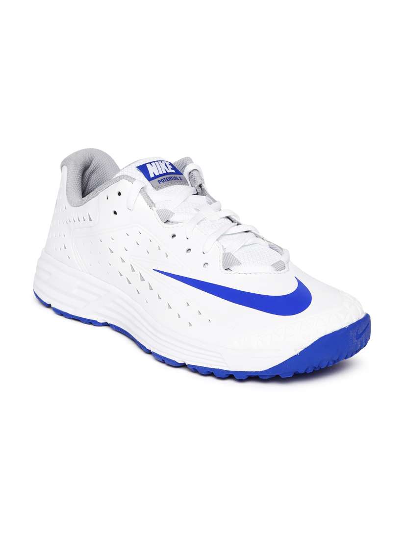 Buy Nike Men White Potential 2 Cricket Shoes Sports Shoes for Men 1109826 Myntra
