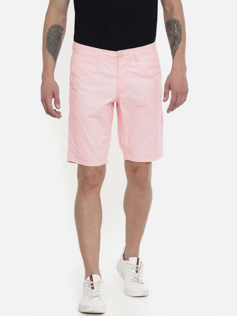 Mens pink chino shorts outlet