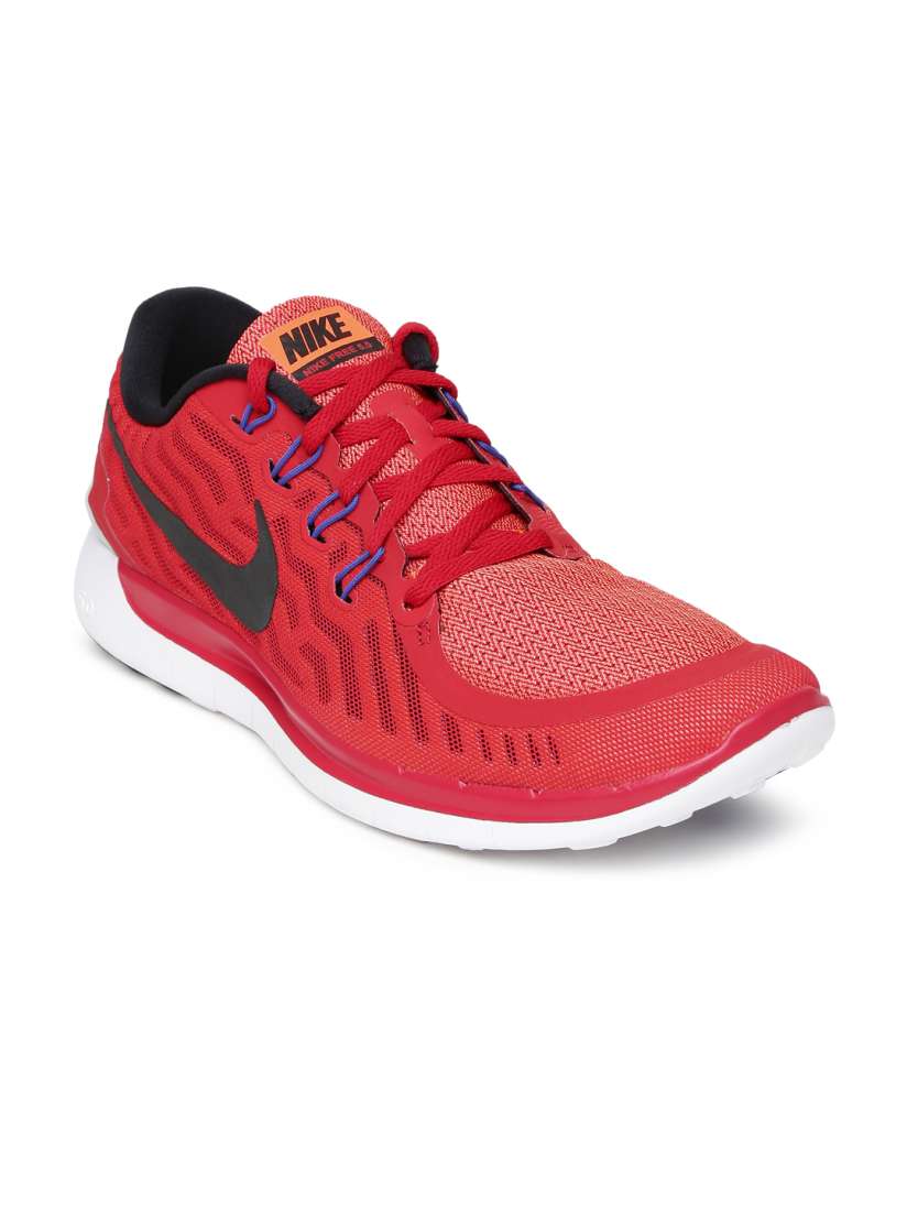Buy Nike Men Red Free 5.0 Running Shoes Sports Shoes for Men 1109886 Myntra