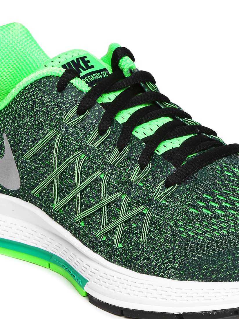 Boys green nikes on sale