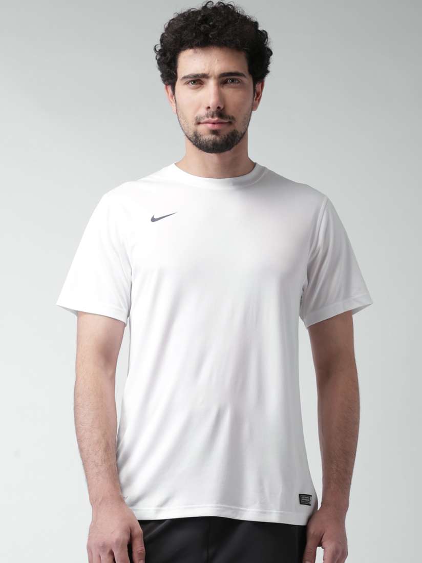Nike white cricket t shirt shop