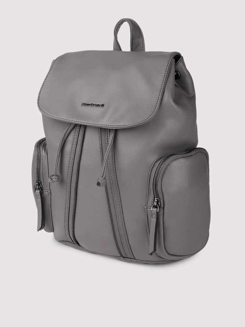 Fastrack grey backpack sales