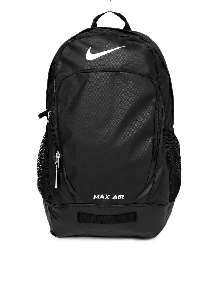 Nike max air black unisex backpack discount