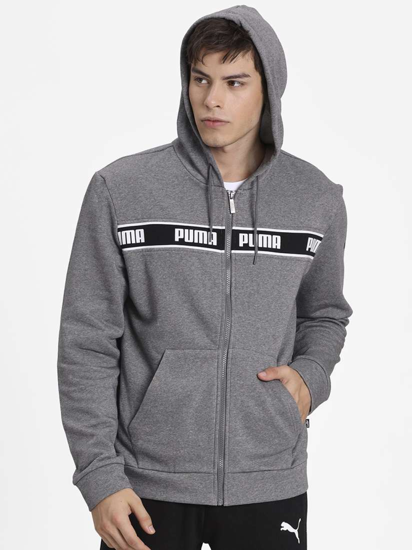 Puma amplified hooded jacket hotsell