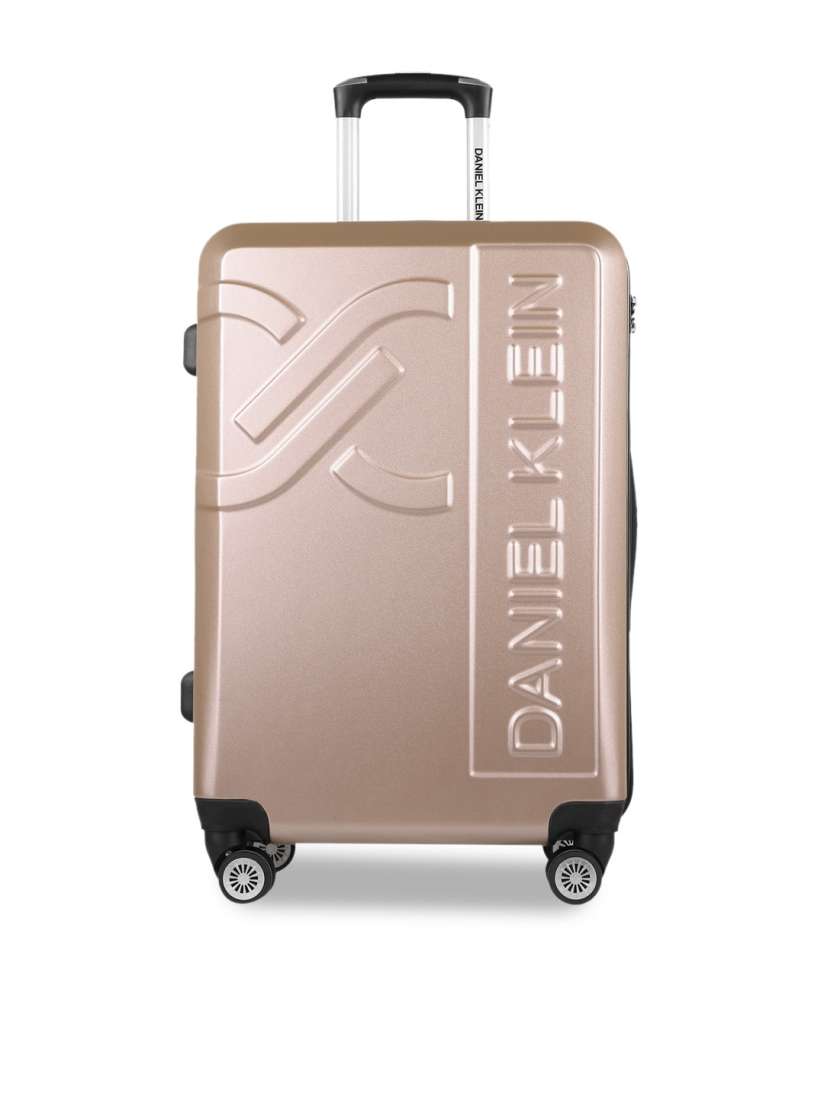 Buy Daniel Klein Unisex Rose Solid 360 Degree Medium Trolley Bag Trolley Bag for Unisex 11113894 Myntra
