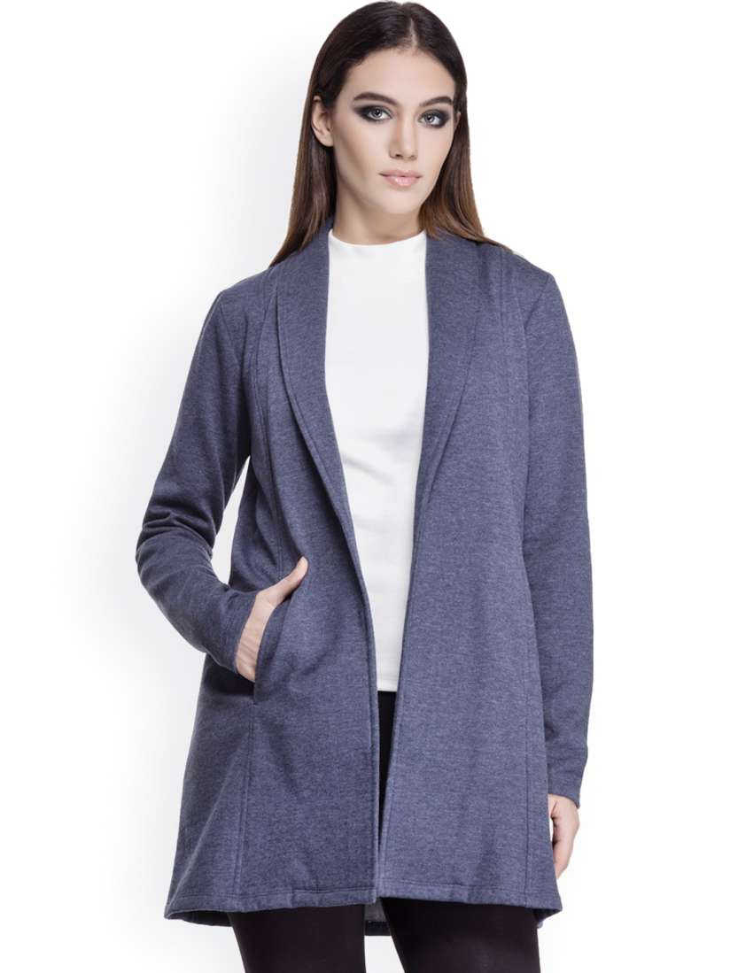 Buy Femella Blue Jacket Jackets for Women 1111753 Myntra