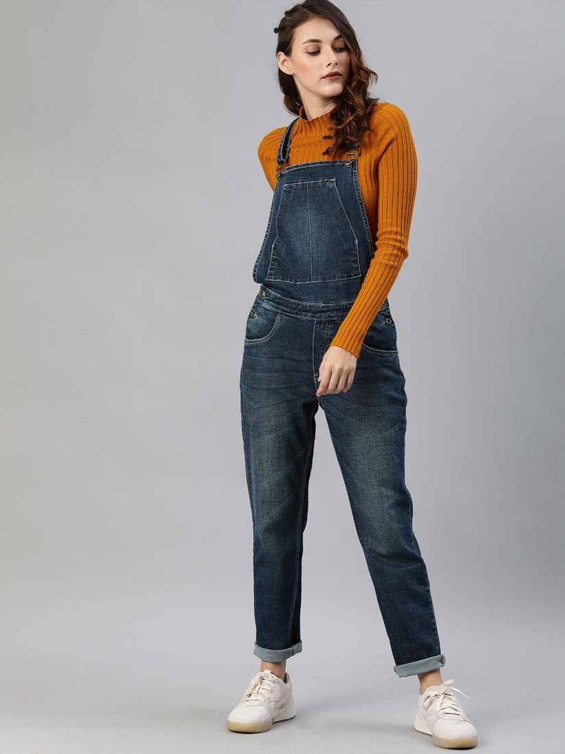 Dungaree jeans womens outlet