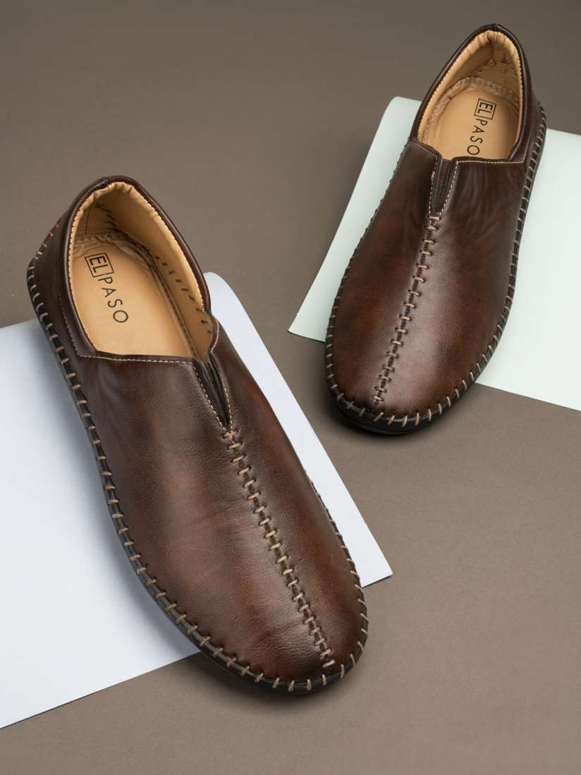 Buy El Paso Men Brown Driving Shoes Casual Shoes for Men 11119650 Myntra