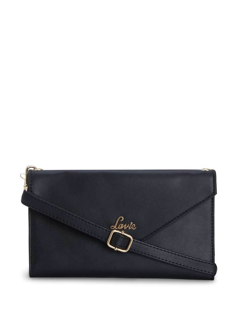 Buy Lavie Women Black Solid Three Fold Wallet Wallets for Women 11132536 Myntra