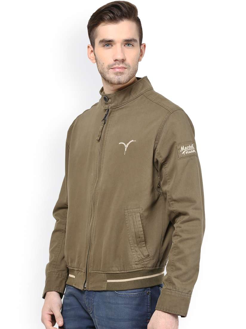 Buy Monteil Munero Olive Green Jacket Jackets for Men 1113831 Myntra