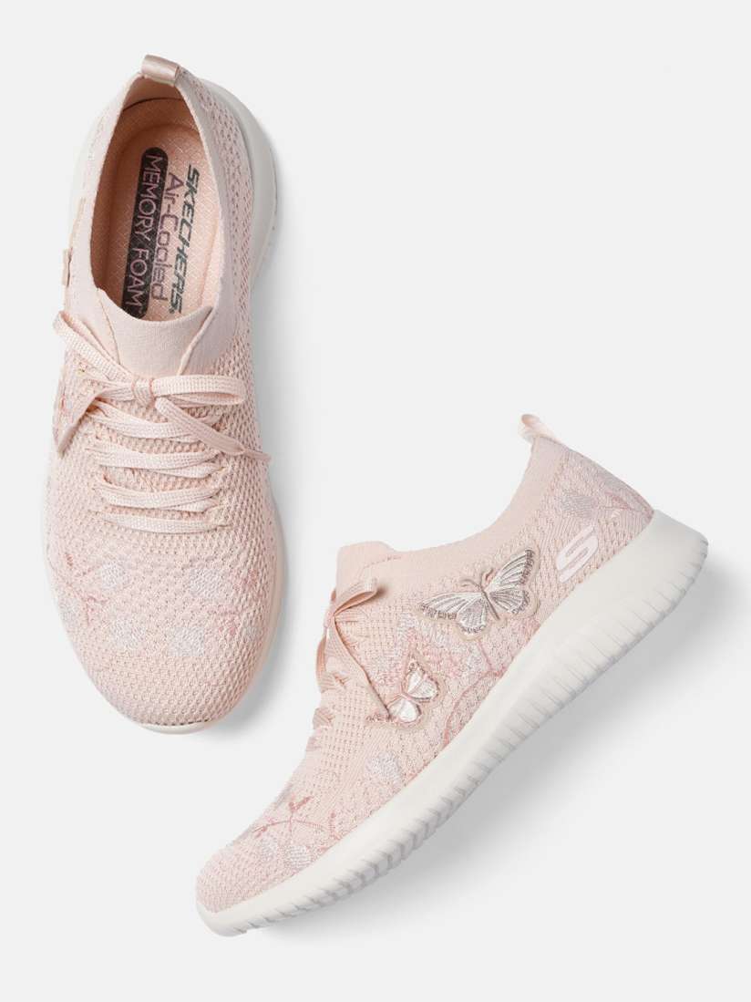 Buy Skechers Women Pink Ultra Flex Fly Away Sneakers Casual Shoes for Women 11141192 Myntra
