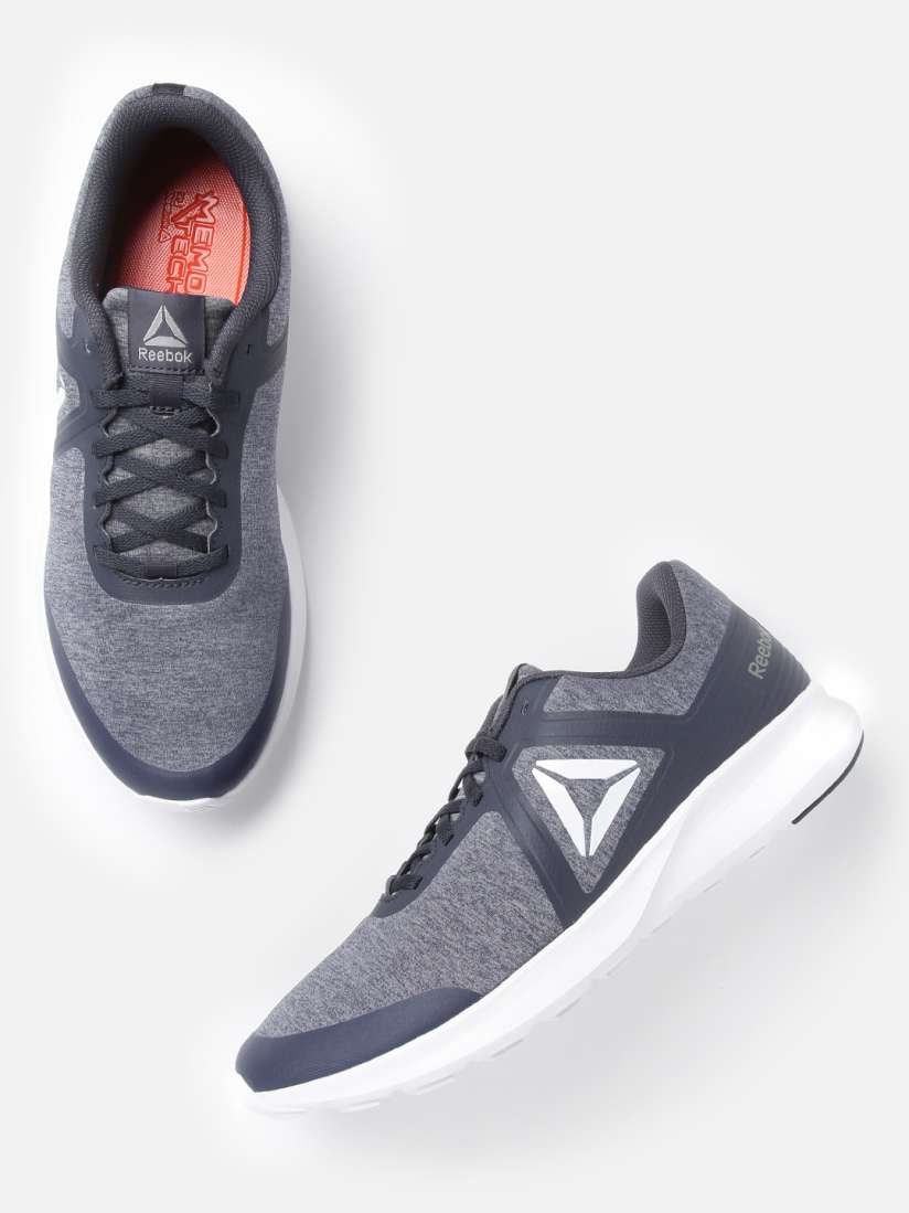 Buy Reebok Men Navy Blue Grey Solid Speed Breeze Running Shoes Sports Shoes for Men 11143196 Myntra