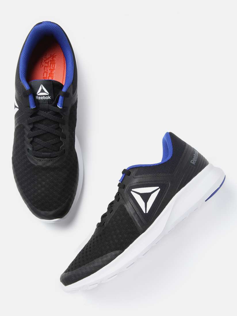 Buy REEBOK Men Black Woven Design Speed Breeze Running Shoes Sports Shoes for Men 11143218 Myntra