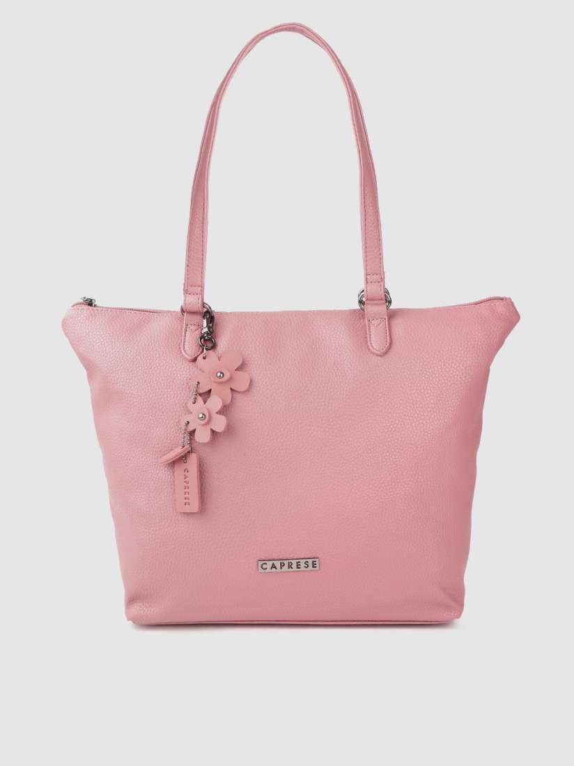 Buy Caprese Pink Solid Shoulder Bag Handbags for Women 11152856 Myntra