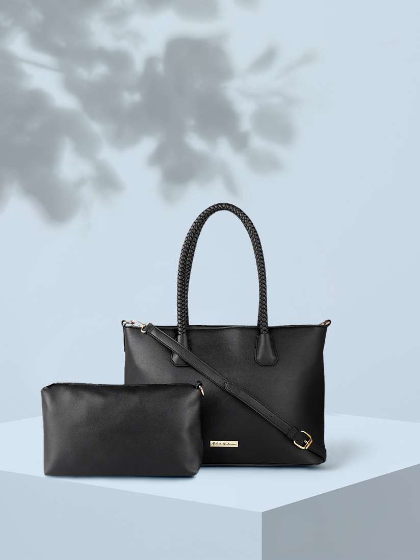 Buy Mast Harbour Black Solid Shoulder Bag Handbags for Women 11154090 Myntra