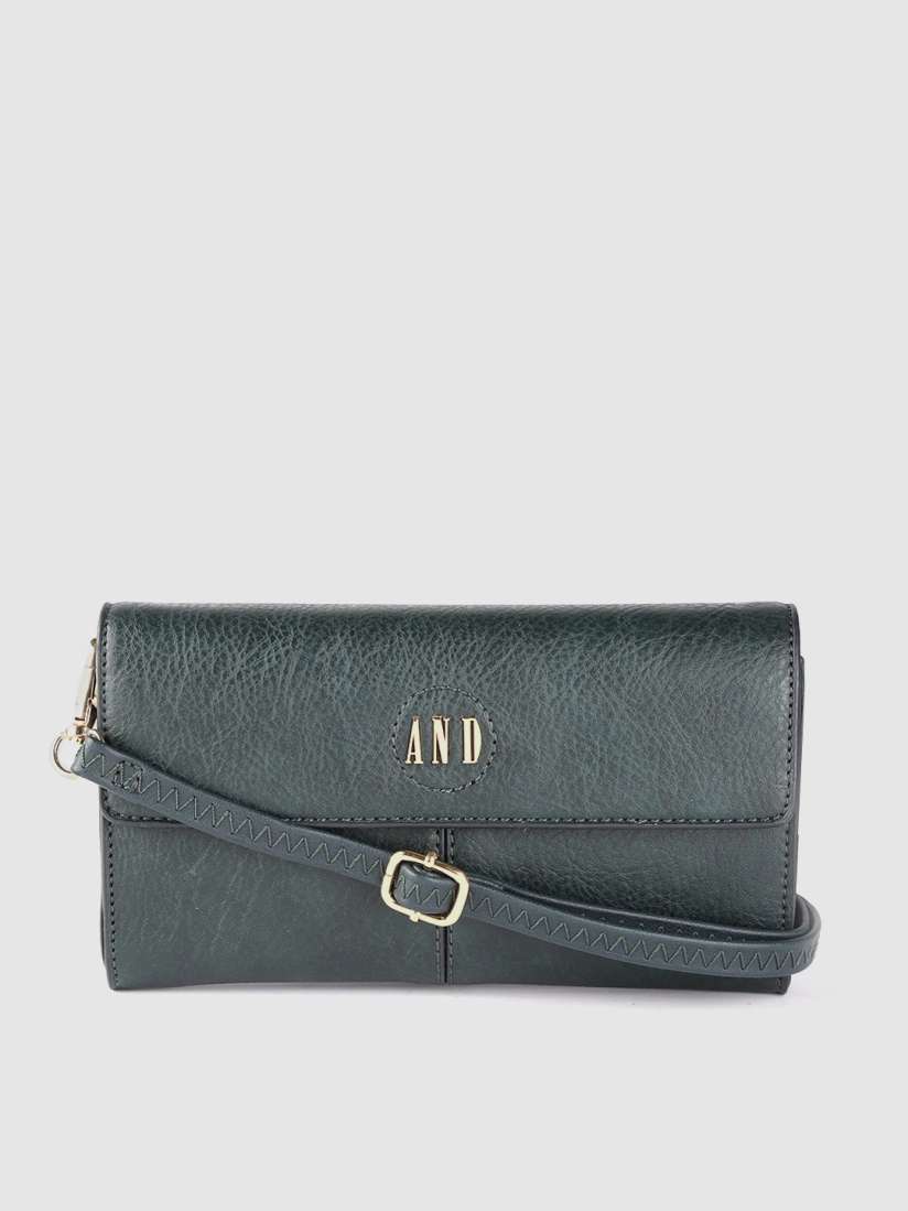 Buy AND Women Green Solid Purse Clutches for Women 11159326 Myntra