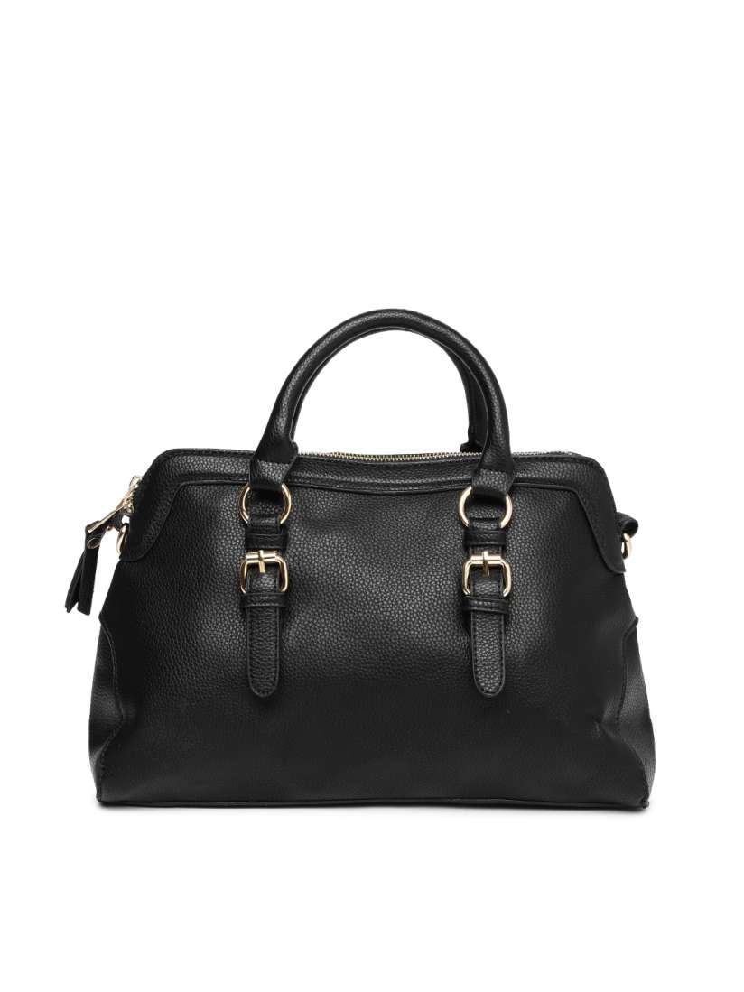 Black handbag myntra new arrivals