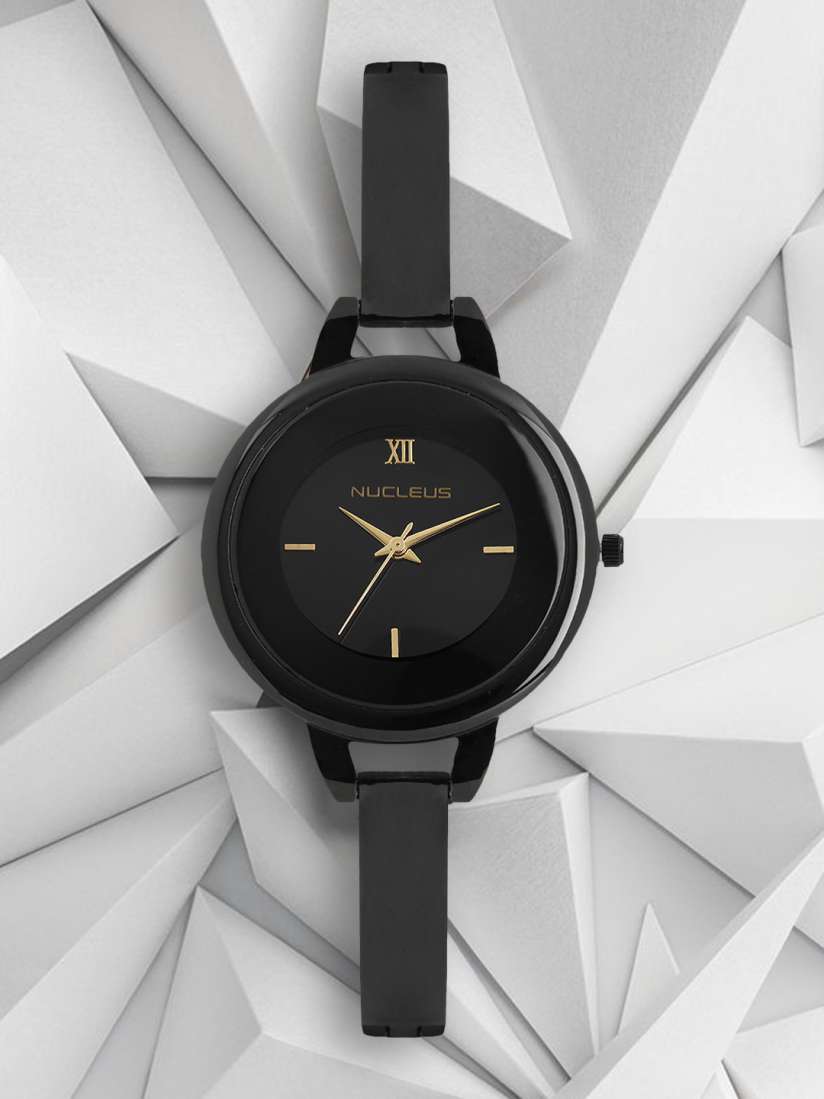 Buy Nucleus Women Black Analogue Watch NTLBMBi Watches for Women 11184034 Myntra