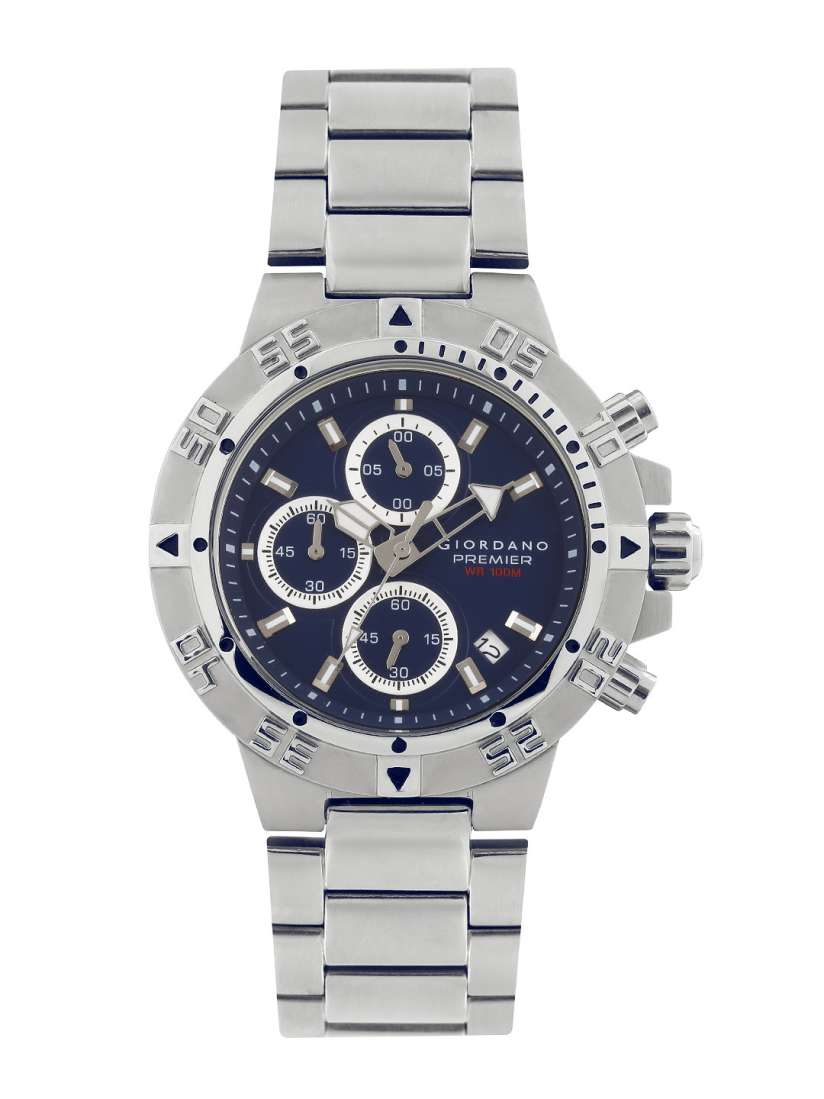 Buy GIORDANO Premier Men Blue Chronograph Analogue Watch P158 44 Watches for Men 1122299 Myntra