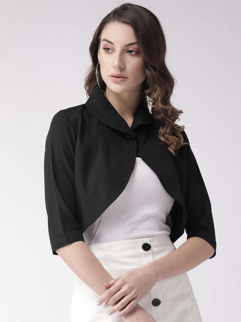 Black shrug myntra store