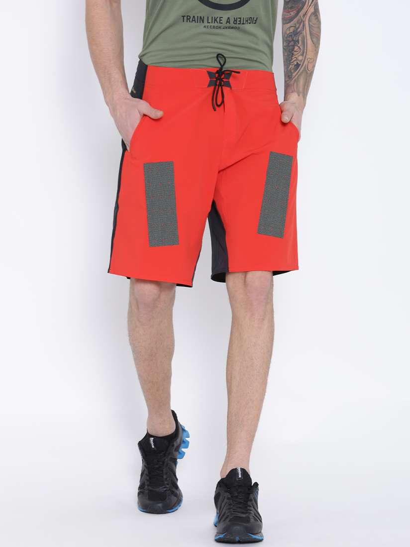Buy Reebok Red Black Super Nasty Tact X Kevlar Training Shorts Shorts for Men 1122992 Myntra
